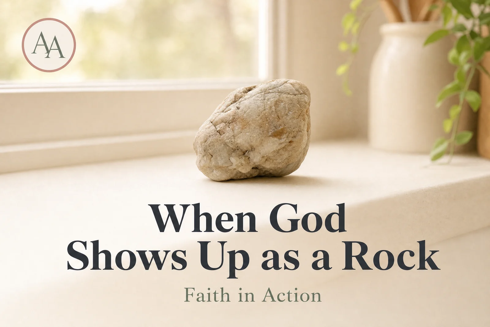 When God Shows Up as a Rock